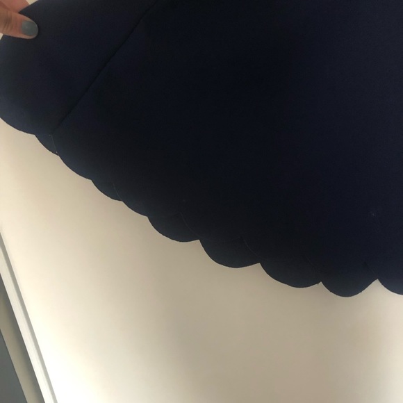 Navy Blue Boutique Dress - Picture 3 of 4